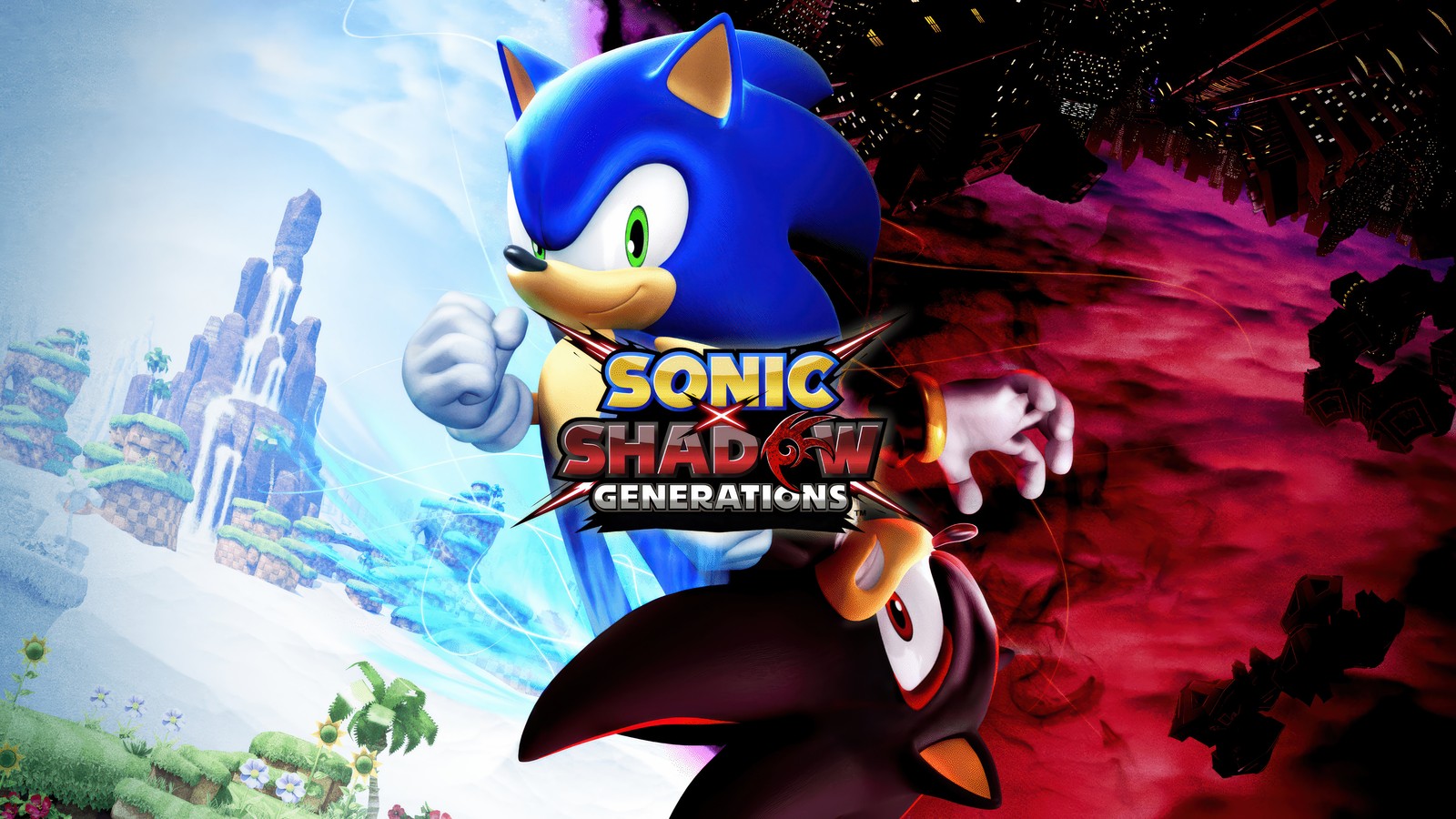 Descargar fondo de pantalla sonic x shadow generations, videojuego