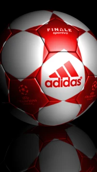 adidas, football, red, white wallpaper