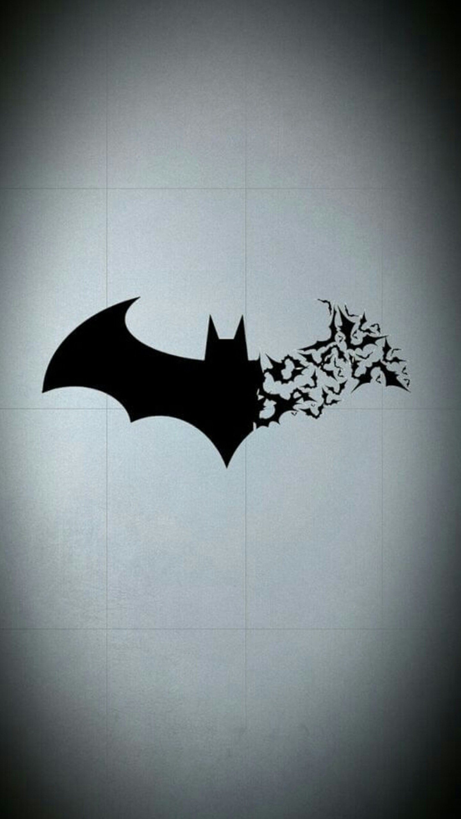 Logo de batman con murciélagos voladores sobre un fondo blanco (murciélago, logo de batman, fondo de pantalla de batman, mejor fondo de pantalla, dark knight batman)