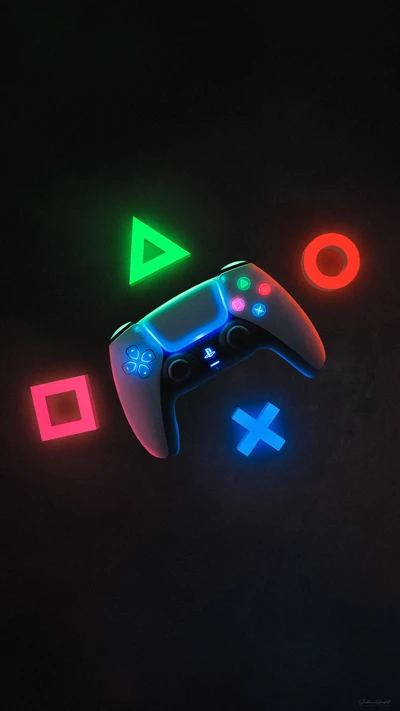 controlador, juego, controlador ps4, ps5, negro