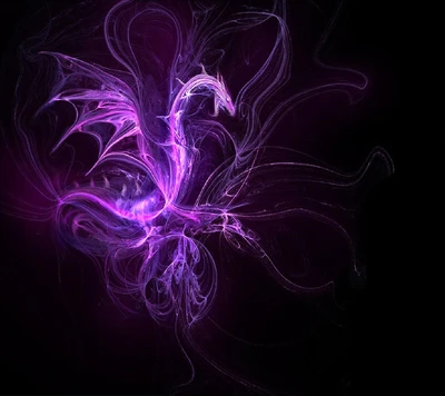 dragon, purple