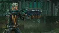 Zane Axton Aiming a Precision Rifle in Borderlands 3