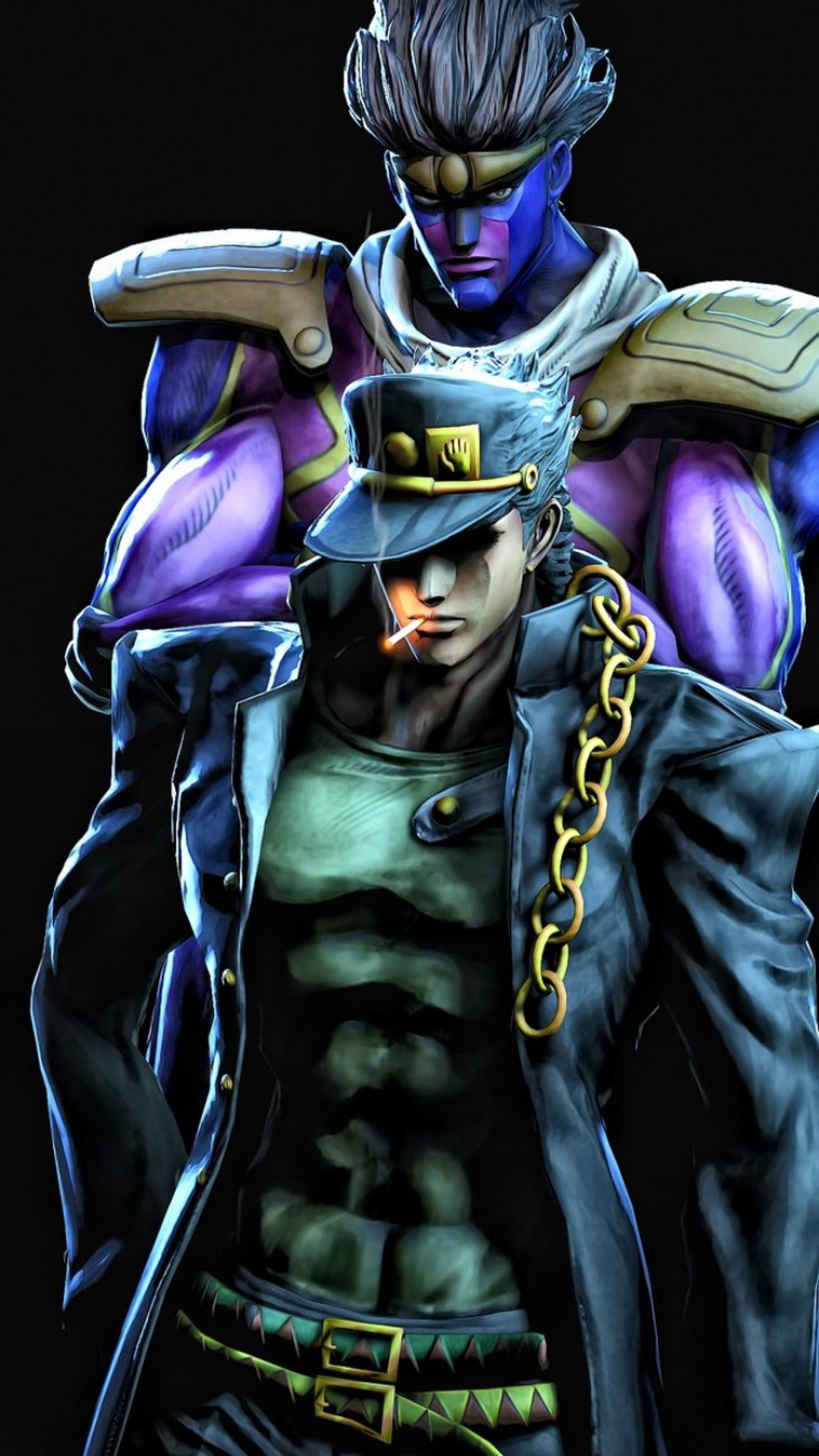 Lade jjba, joestar, jojo, oraoraora, stand Hintergrund herunter