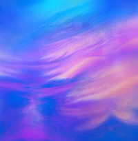 Vibrant Abstract Waves of Blue and Purple