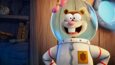 Sandy Cheeks: A Cientista Aventureira de "Bob Esponja: O Filme - Sponge on the Run