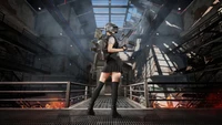 Schulmädchen-Krieger in PUBG: Staffel 12 Taego