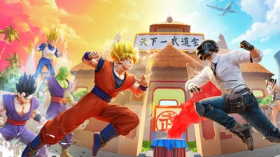 Conflit épique : PUBG Mobile rencontre Dragon Ball Super