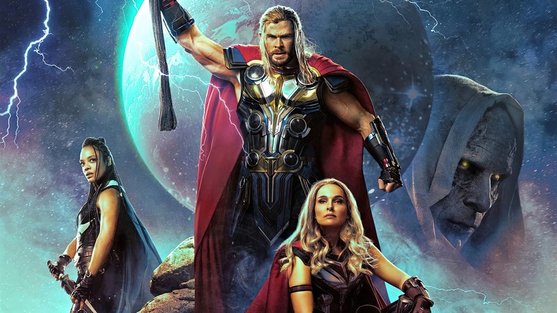 Тор и локи в торе и локи и локи (тор любовь и гром, thor love and thunder, фильм, 2022, джейн фостер)