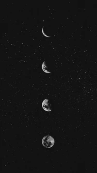 moon, earth, aesthetics, atmosphere, astronomical object wallpaper