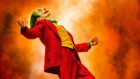 Joker's Triumph: Joaquin Phoenix in a Fiery Transformation