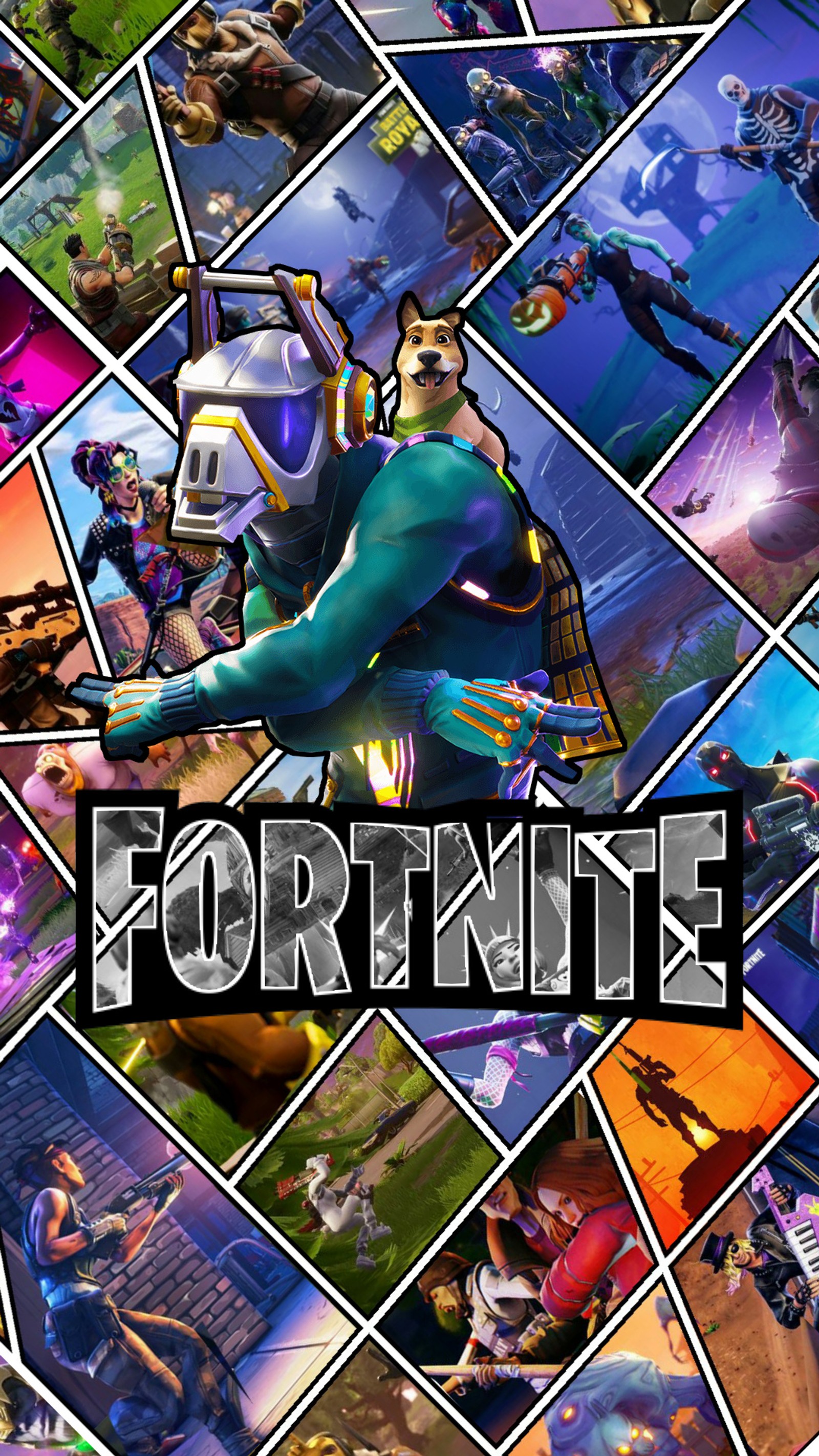 Fortnite é um jogo com muitos personagens diferentes (fortnite, skins, battle royale, fortnite battle royale, llama dj)