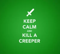 keep calm, minecraft wallpaper