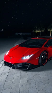 1080p, huracan, lambo, lamborghini, red