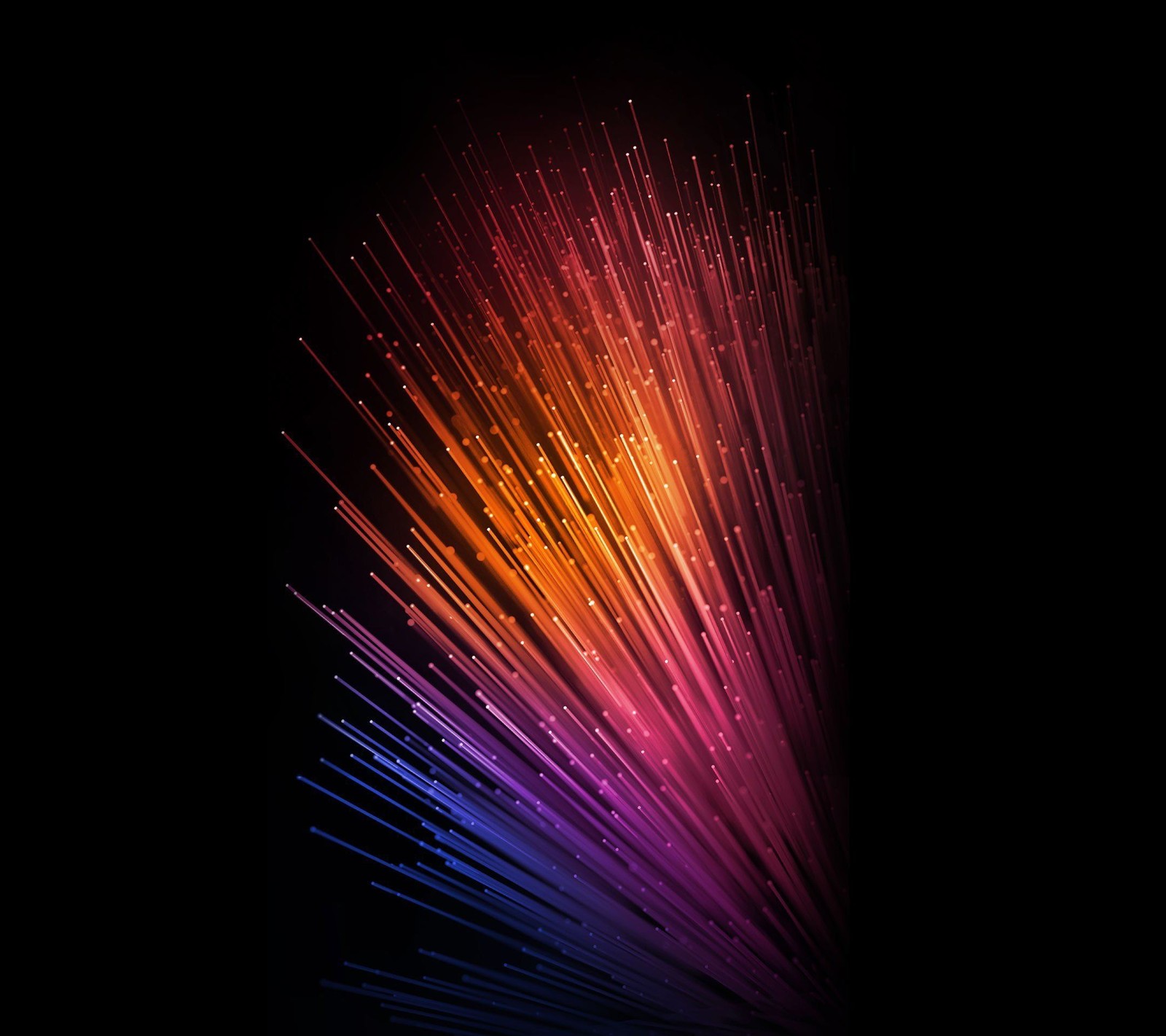 A close up of a colorful wallpaper with a black background (hd, wallpaper, xiaomimi5)