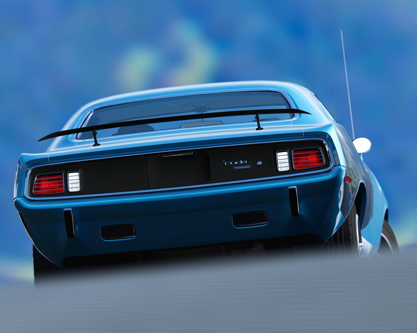 car, cuda, muscle, plymouth, speed wallpaper