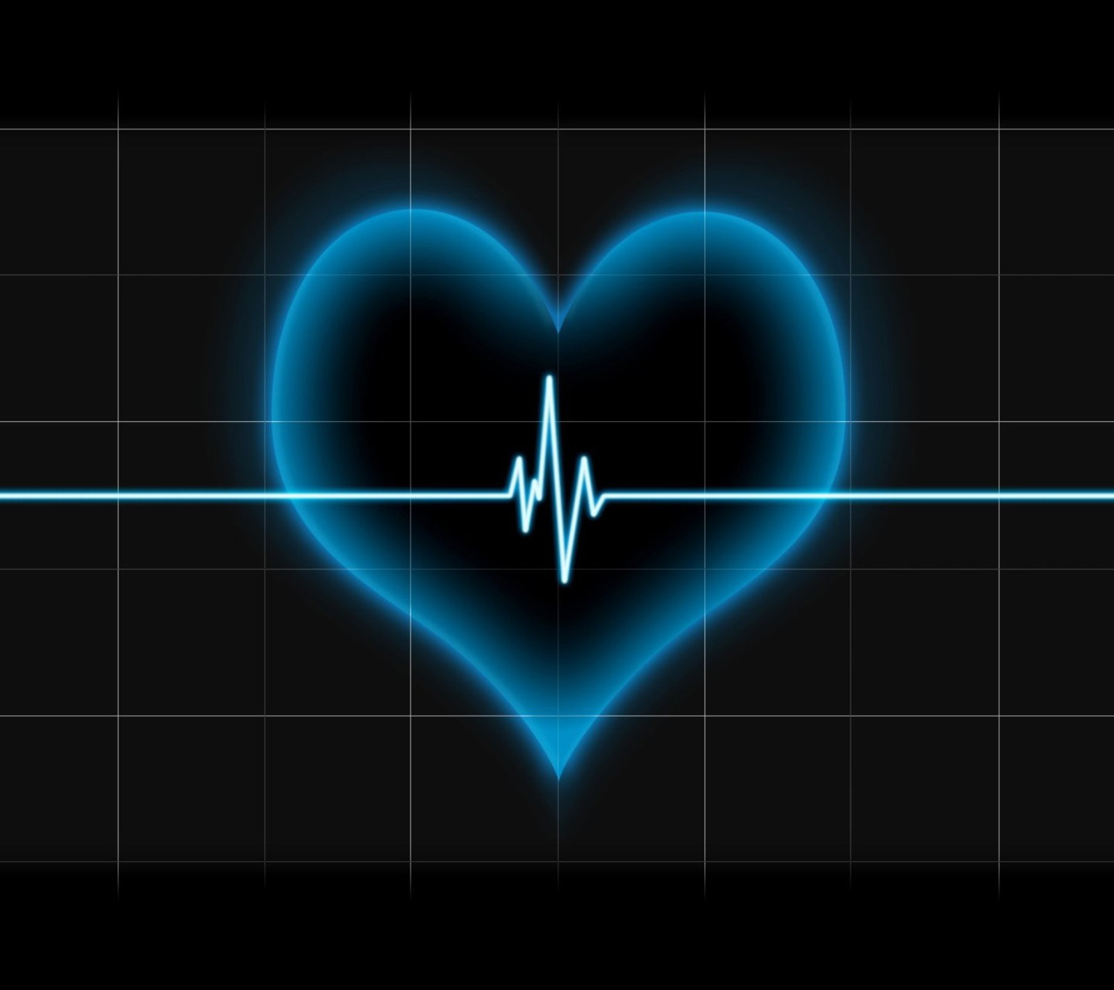 black, blue, heart, love wallpaper