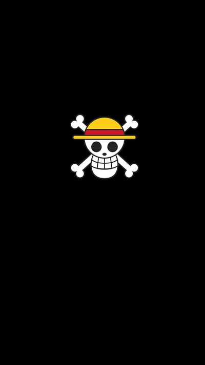 Icono de la bandera de Luffy - Emblema pirata de One Piece