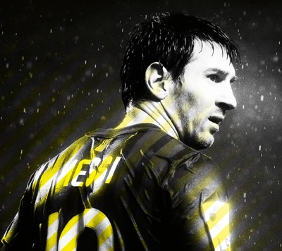 Messi: A Moment of Passion in the Rain - 2016