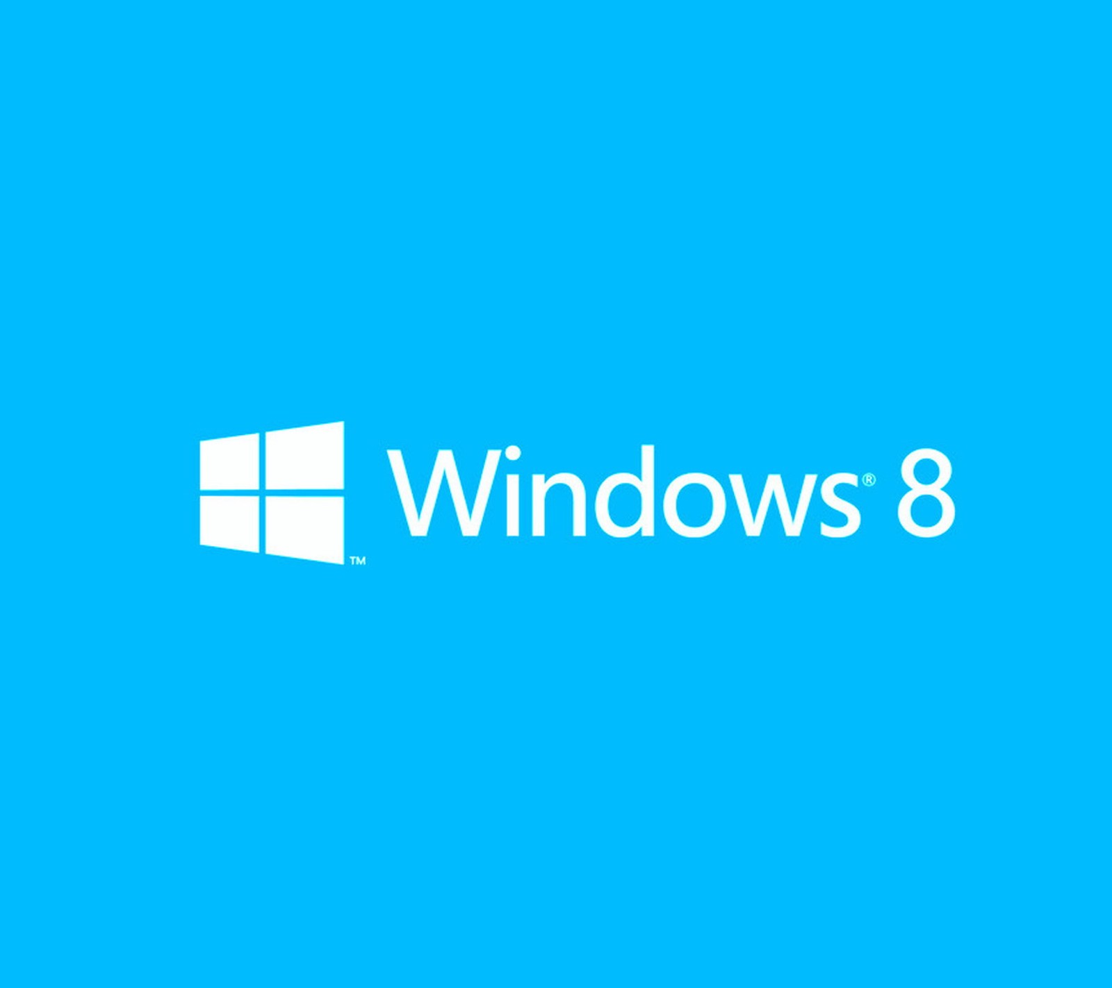 Windows 8 logo on blue background (win 8, windows)