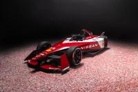 Nissan e-4orce: Cutting-Edge Electric Racing Car in High-Definition Wallpaper.