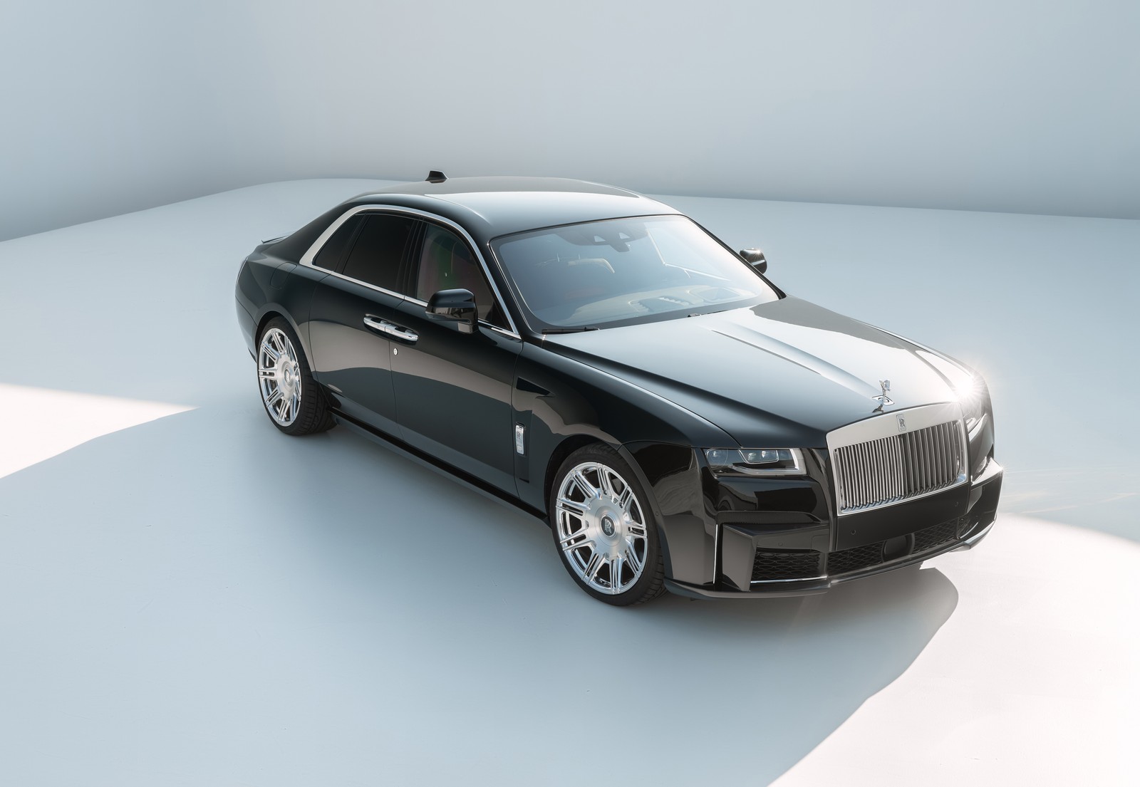 Скачать обои spofec, роллс ройс призрак, rolls royce ghost, 2021, 5k