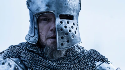 Matt Damon as a Determined Knight in 'The Last Duel' (2021)