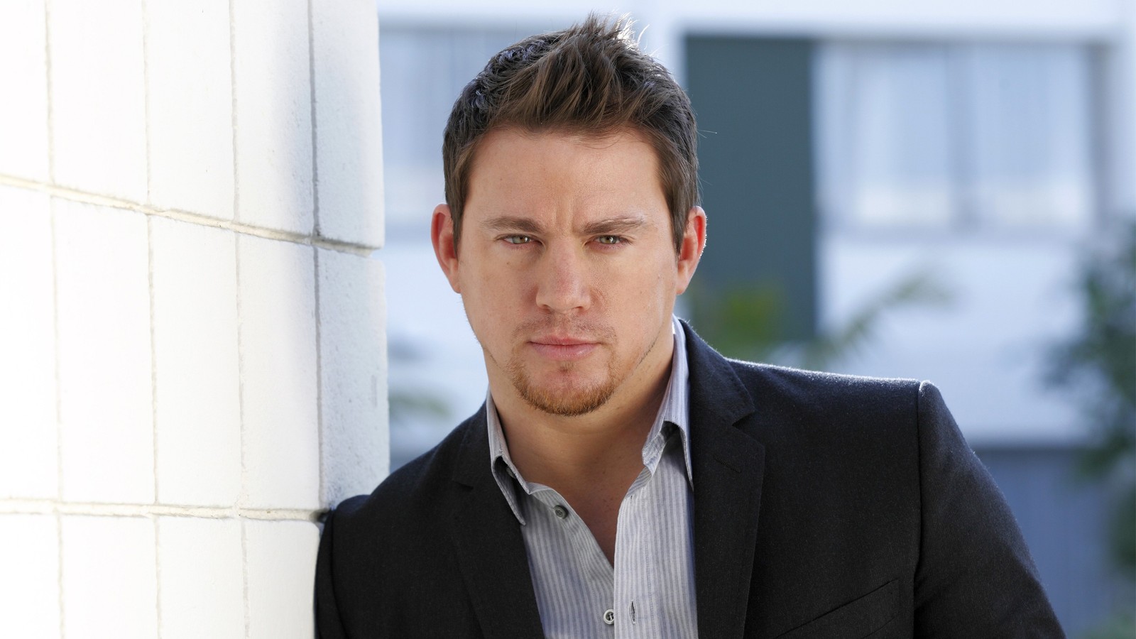 Lade channing tatum, schauspieler, stirn, kinn, augenbraue Hintergrund herunter