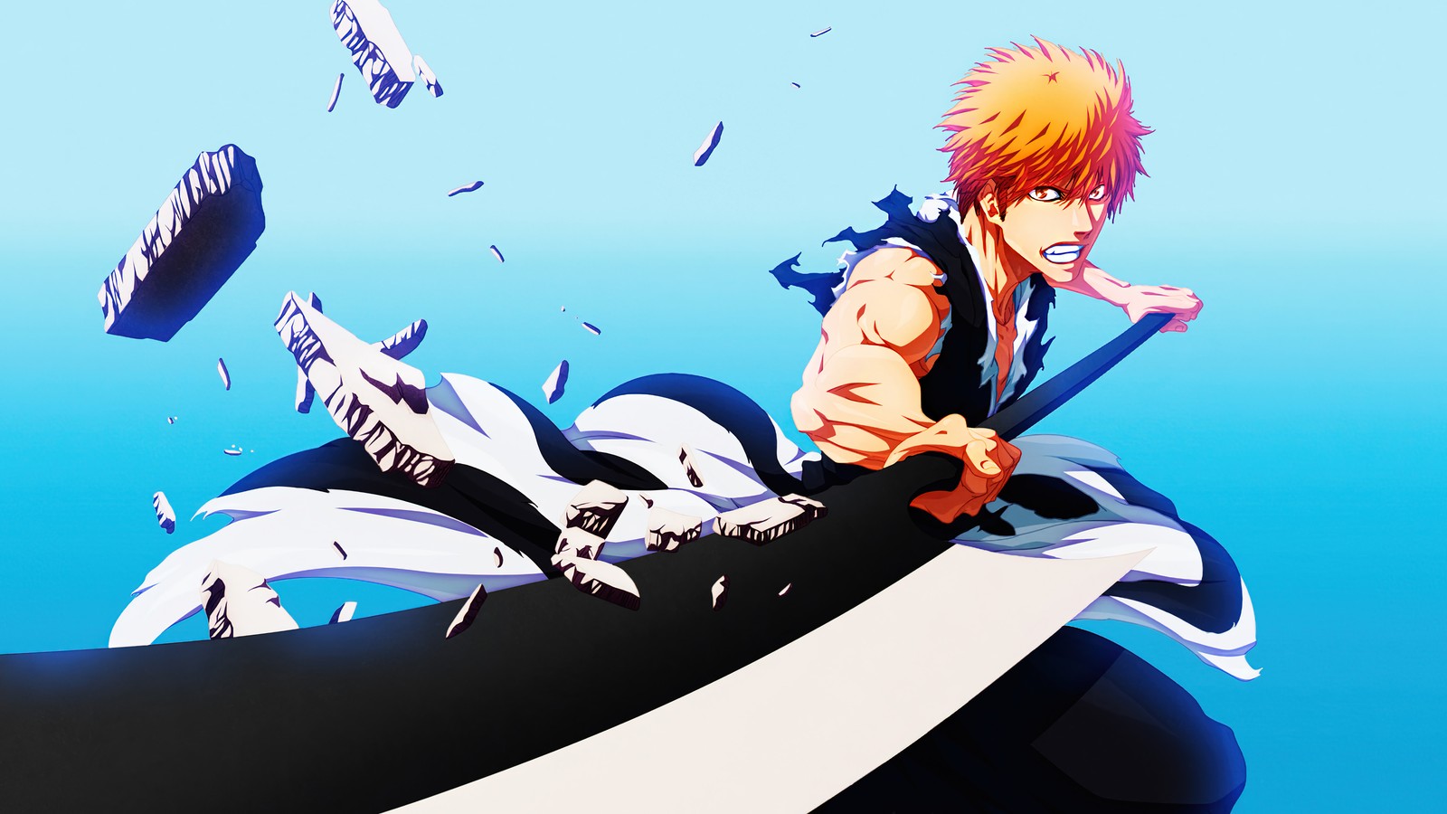 ichigo kurosaki, sword, bleach, thousand year blood war, bleach 千年血戦篇 wallpaper