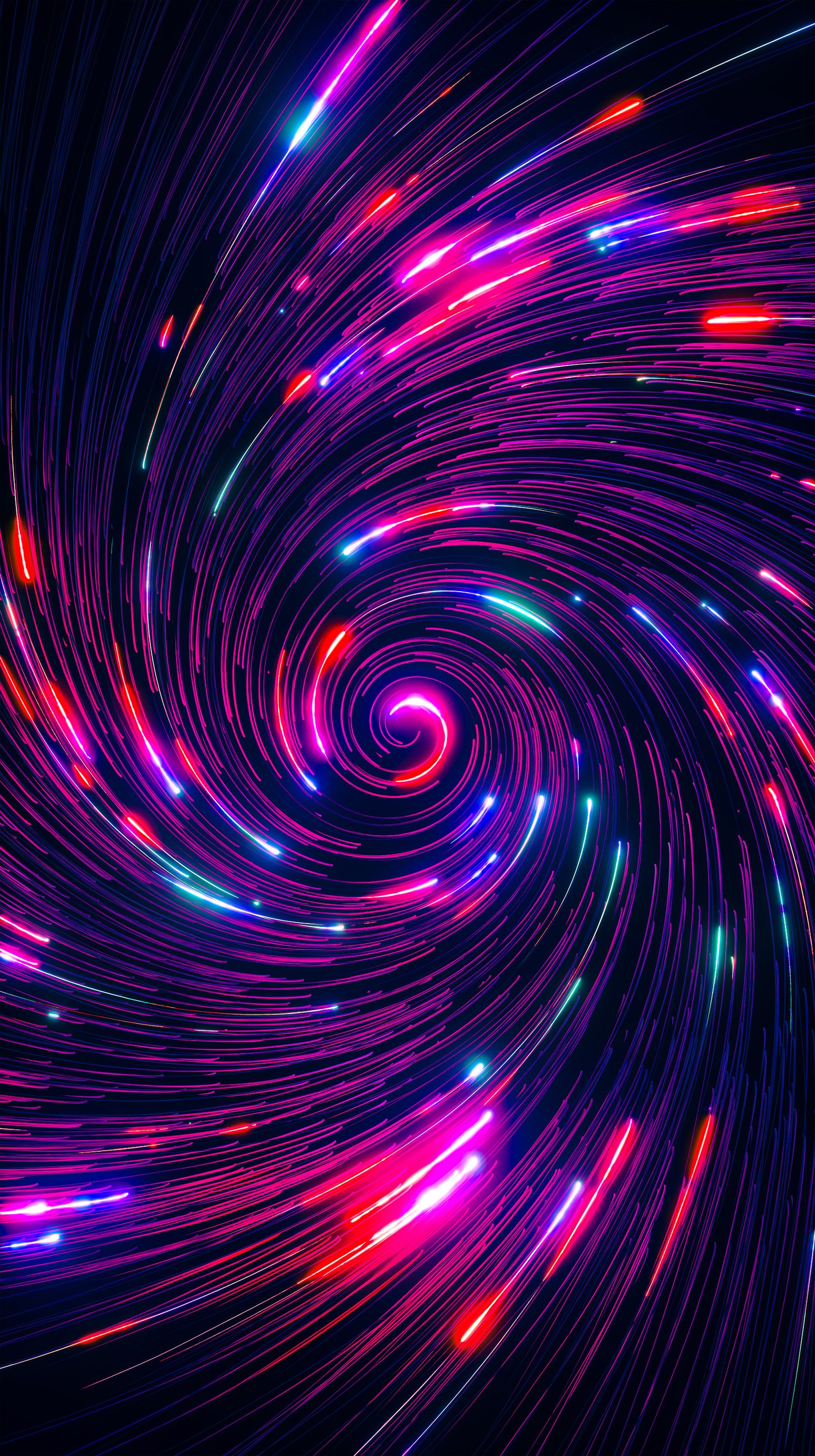 Uma espiral de luz é vista nesta imagem (luz, telefone, sem fio, bluetooth, headset)