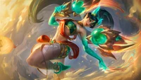 Kaisa: Heavenscale Splash Art from League of Legends