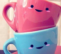 Mugs Sourire Mignons : Une Célébration de l'Amitié et de l'Amour