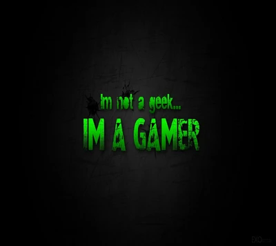 Je ne suis pas un geek, je suis un gamer