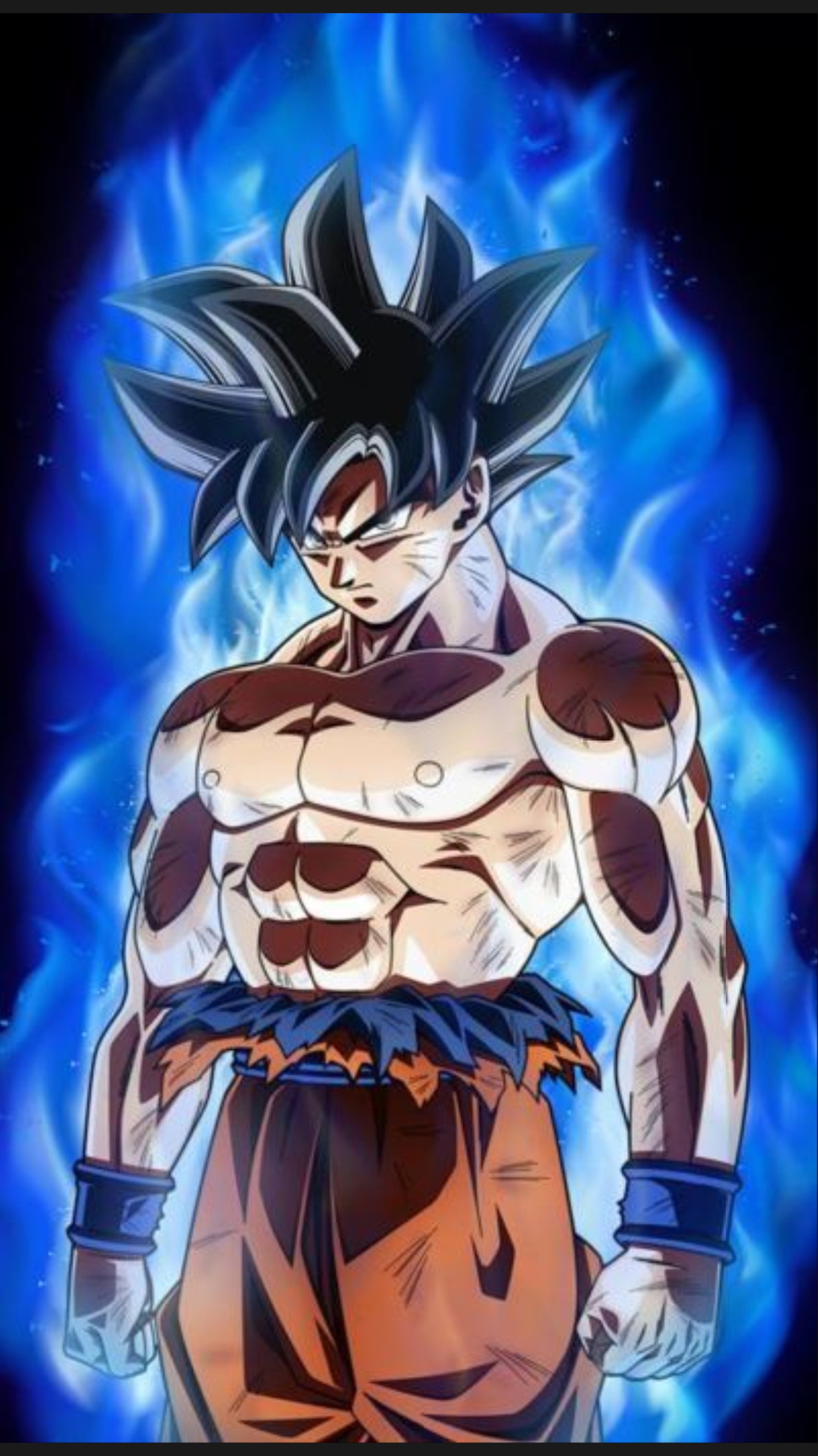 Скачать обои мяч, дракон, goku, инстинкт, супер