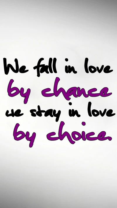 chance, choice, cool, inlove, life