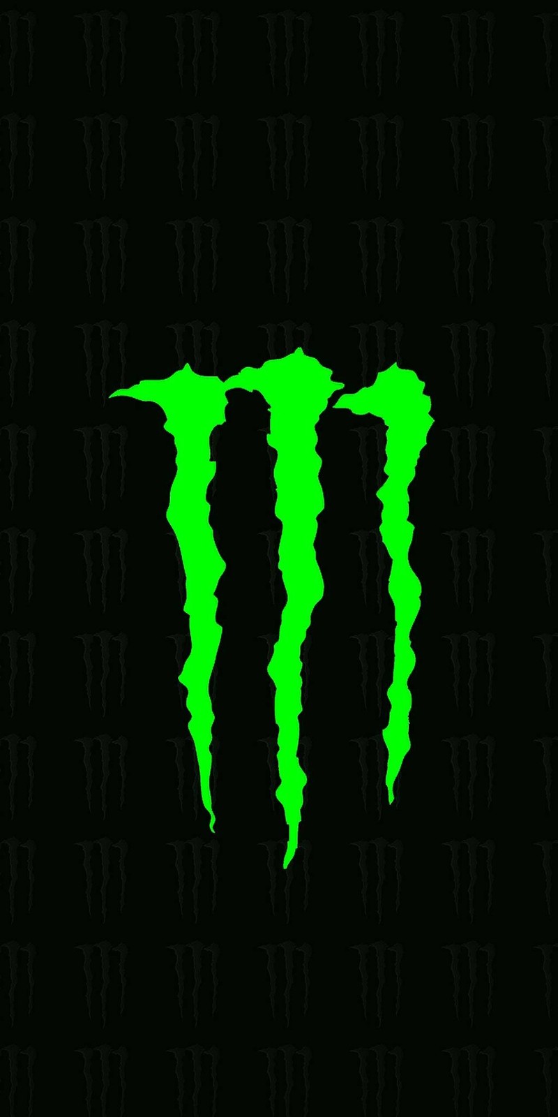 Логотип monster energy на черном фоне (энергия, логотип)