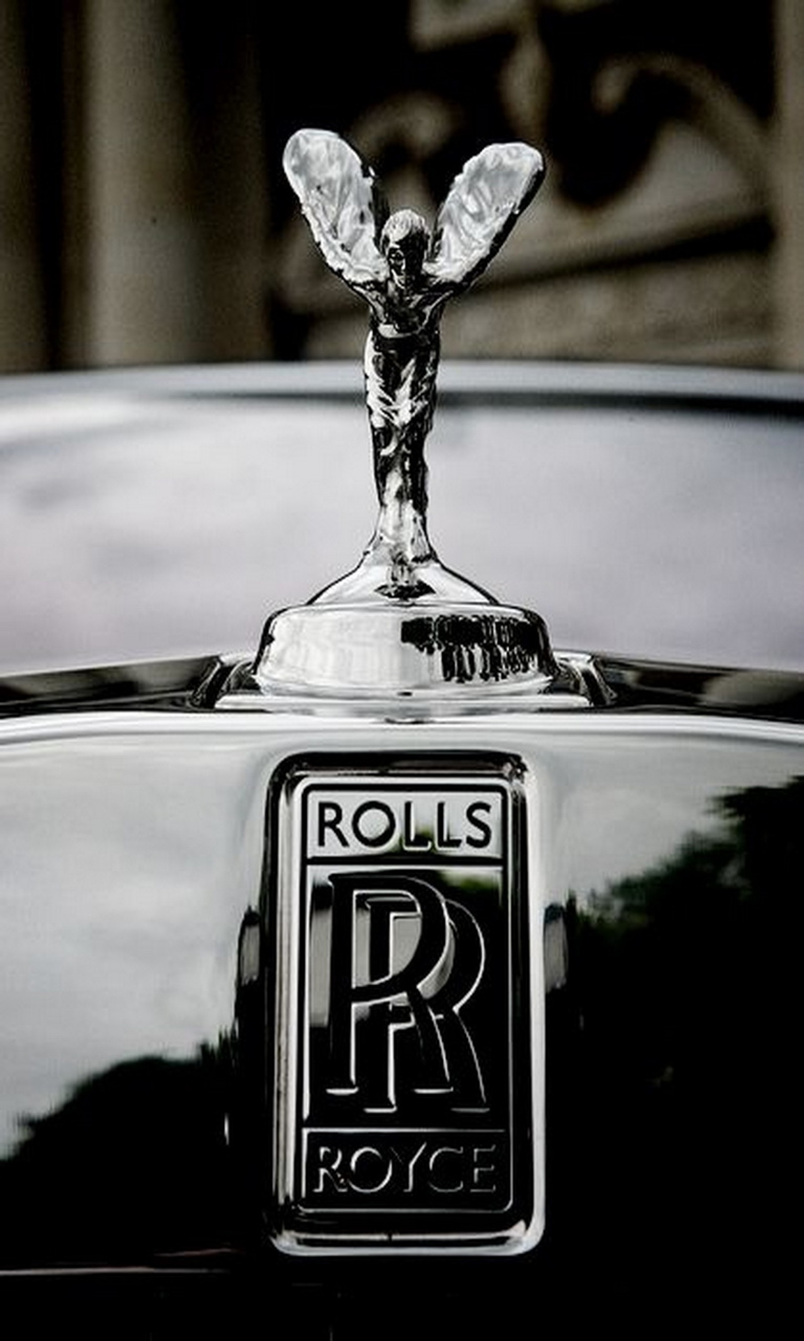 car, logo, rolls royce, rr Download Wallpaper