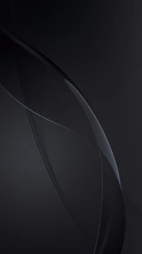 Sleek Dark Abstract Waves in 4K HD Quality