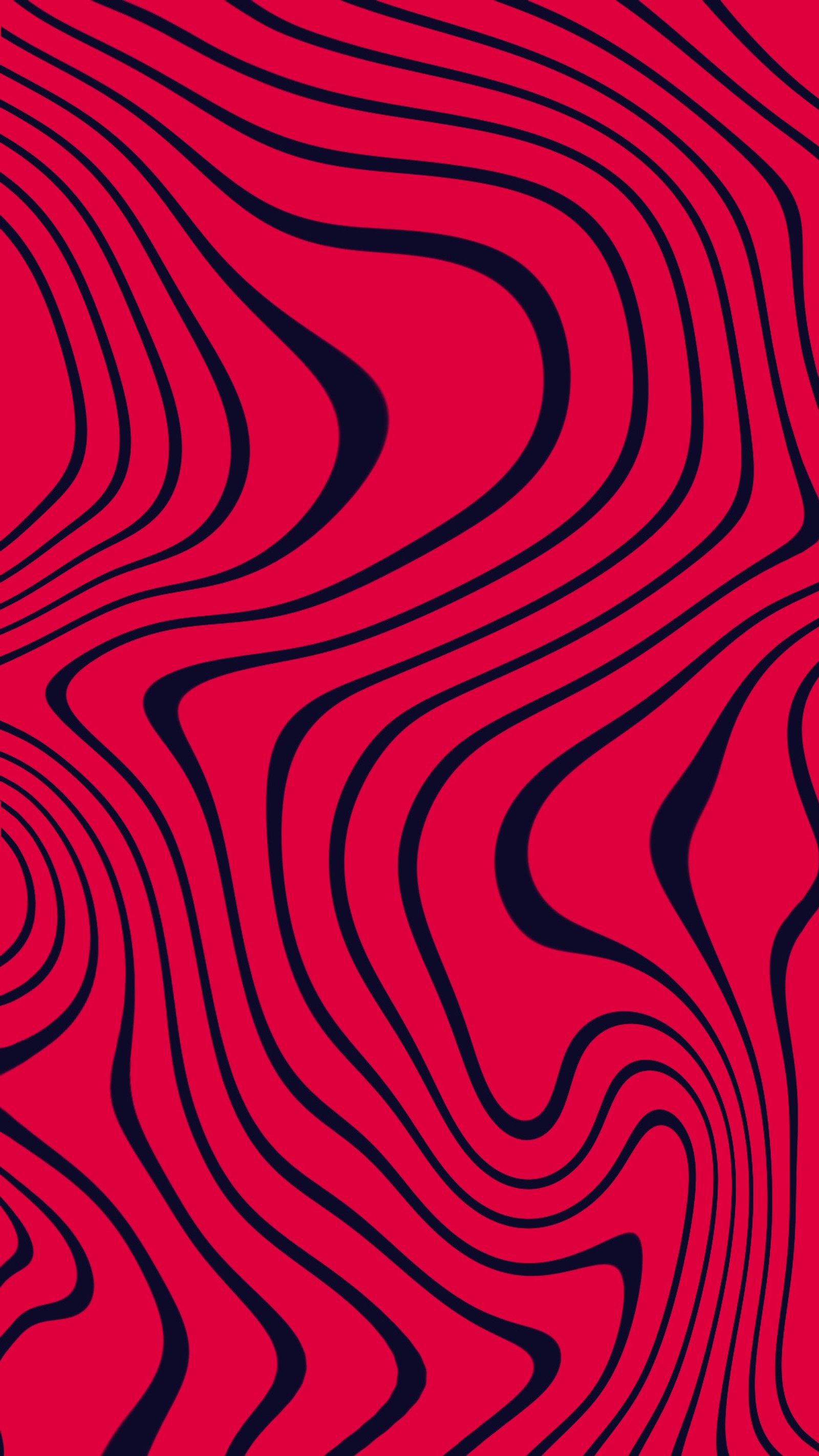 Un primer plano de un fondo rayado rojo y negro con una ola (pewdiepie, black stripes, rojo)