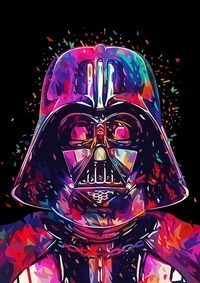 darth vader, поп арт, звёздные войны, star wars