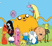 aventura, chicle, caricatura, finn, jake