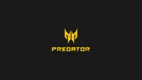 Логотип Acer Predator на темном фоне - 4K технологические обои