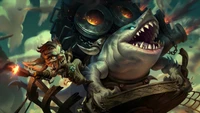 Riptide Rex: Liberando o Caos em Legends of Runeterra