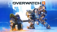 reinhardt, overwatch 2, spiele, 4k hintergrund