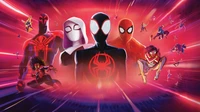 Des Spider-People dynamiques s'unissent dans une aventure colorée du multivers