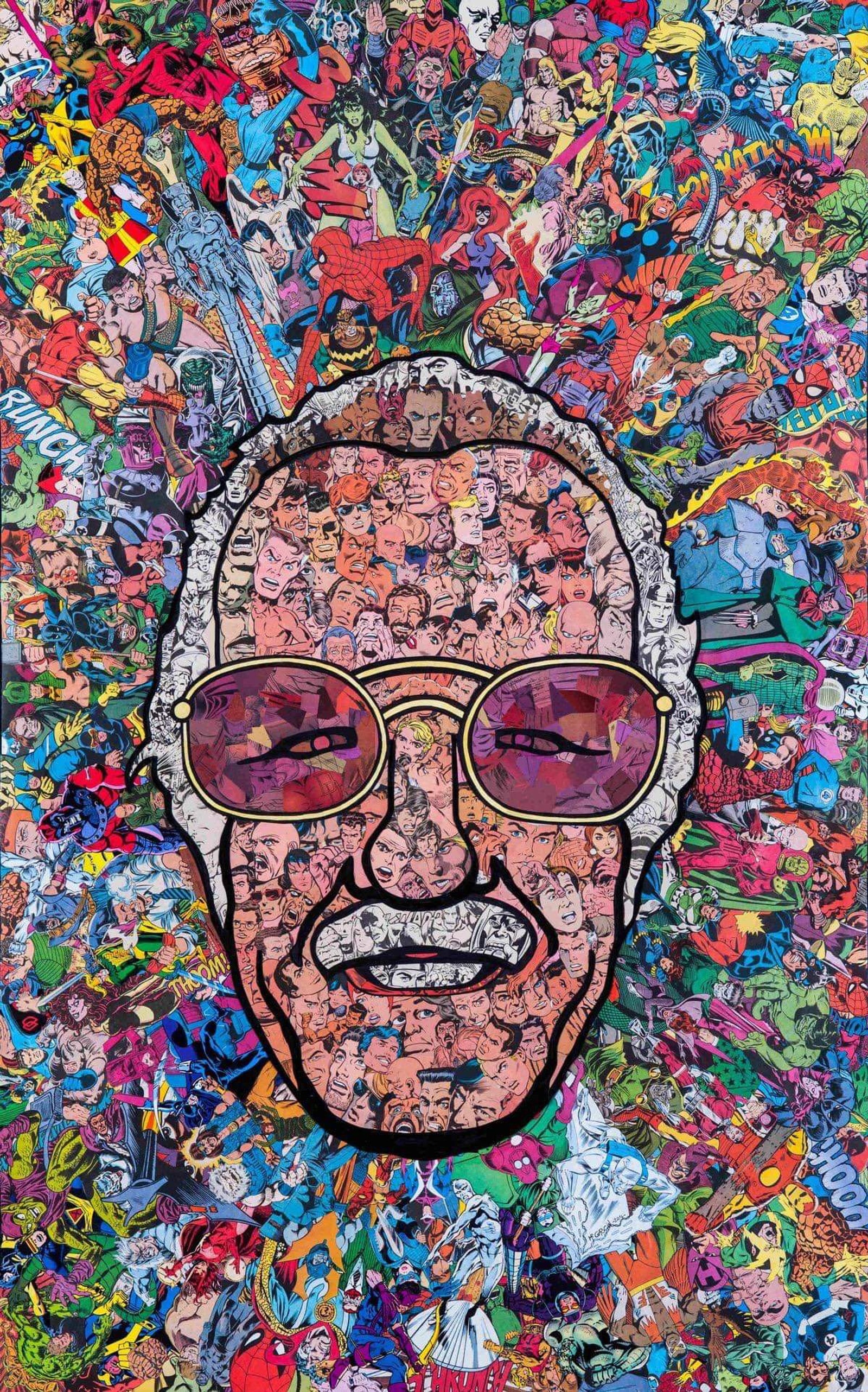 Lade marvel, stan lee, helden Hintergrund herunter