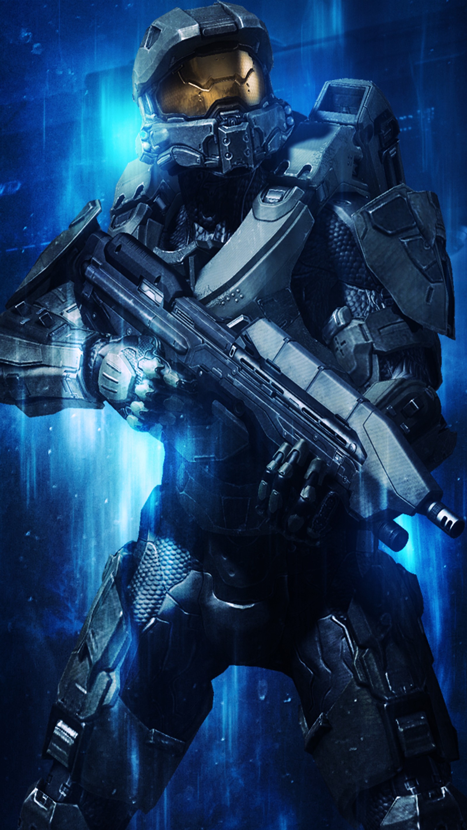 Arafed image of a man in a halo armor holding a gun (109p, games, halo microsoft, hd, xbox)