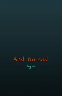 Download again, alone, dull, sad, wallpaper for free