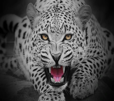 leopardo, fondo de pantalla