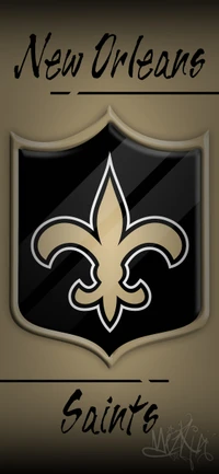 Emblema de escudo do New Orleans Saints