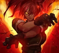 kof, леона, leona